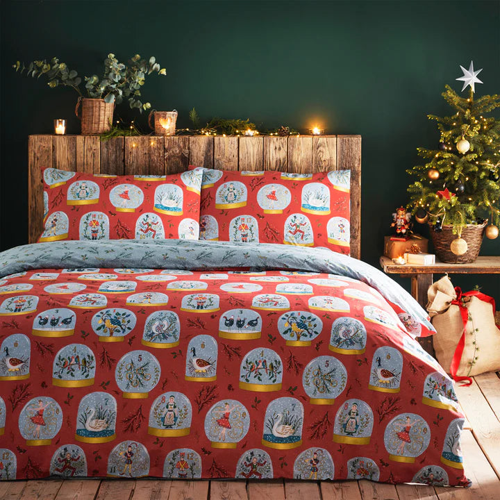 12 days of christmas duvet cover set