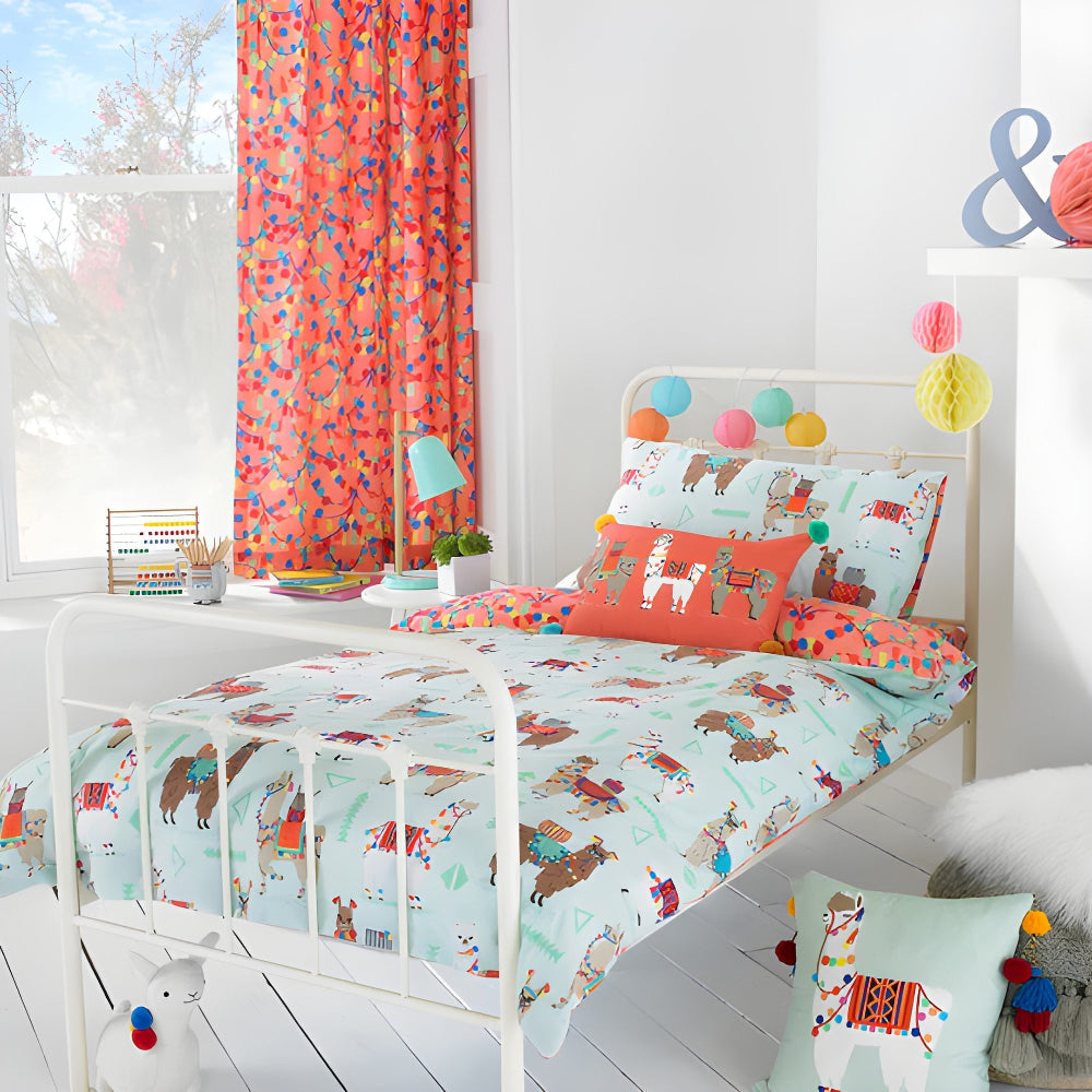 Llamarama Childrens Duvet Cover Set