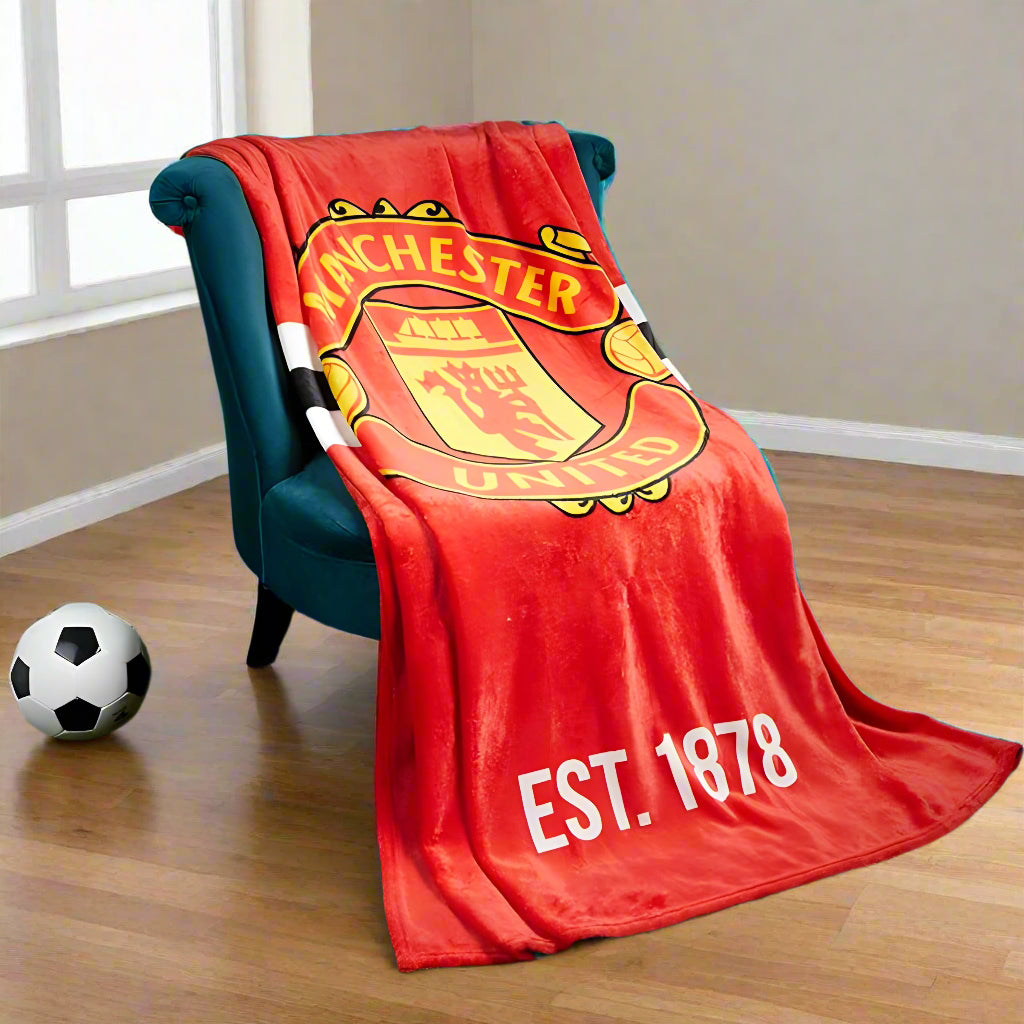 Manchester United Fleece Blanket