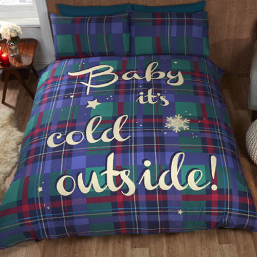 Baby its Cold Outside Christmas Duvet Cover Set