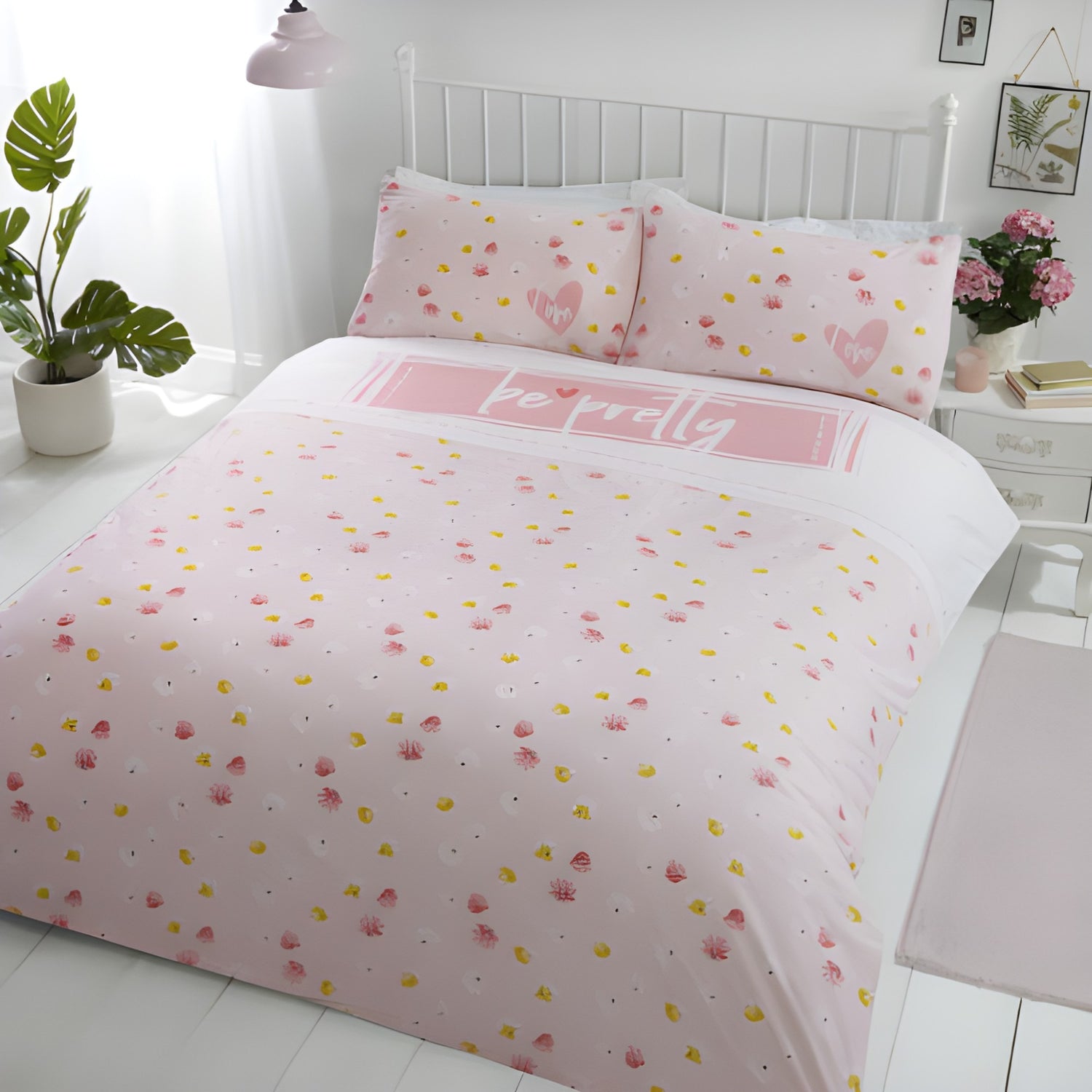 Be Pretty Pink Duvet Cover Set