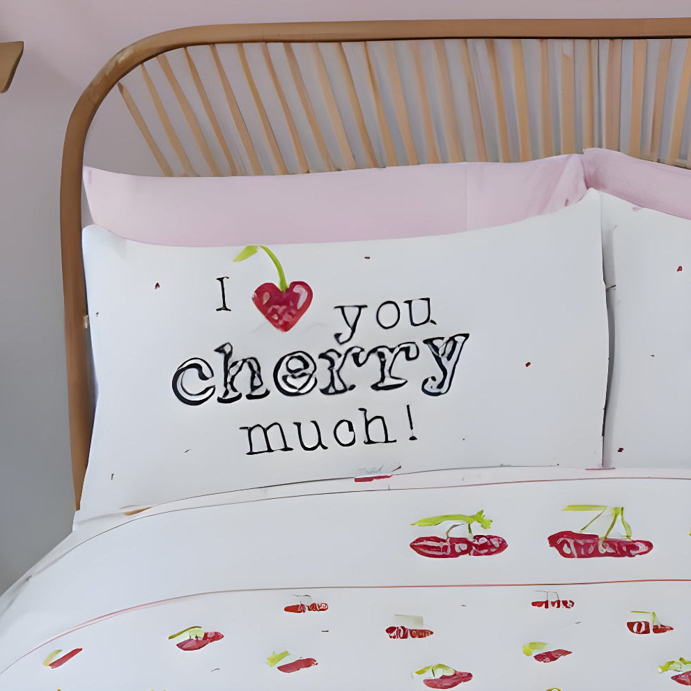 Cherry Duvet Cover Set