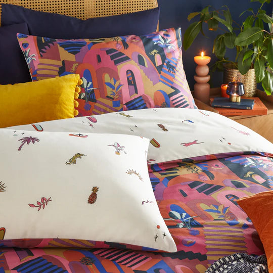 Eivissa Abstract Duvet Cover Set