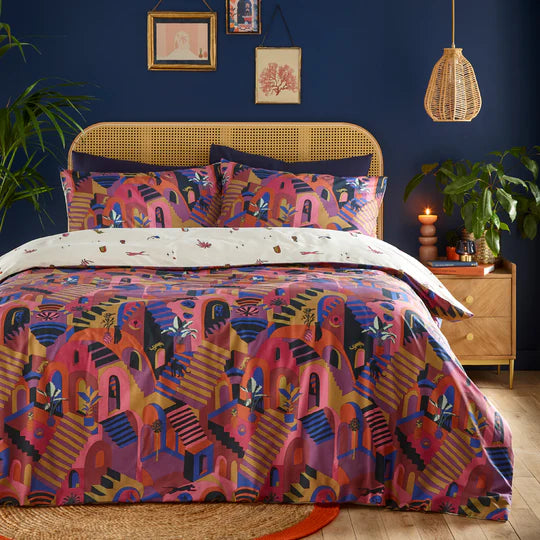 Eivissa Abstract Duvet Cover Set