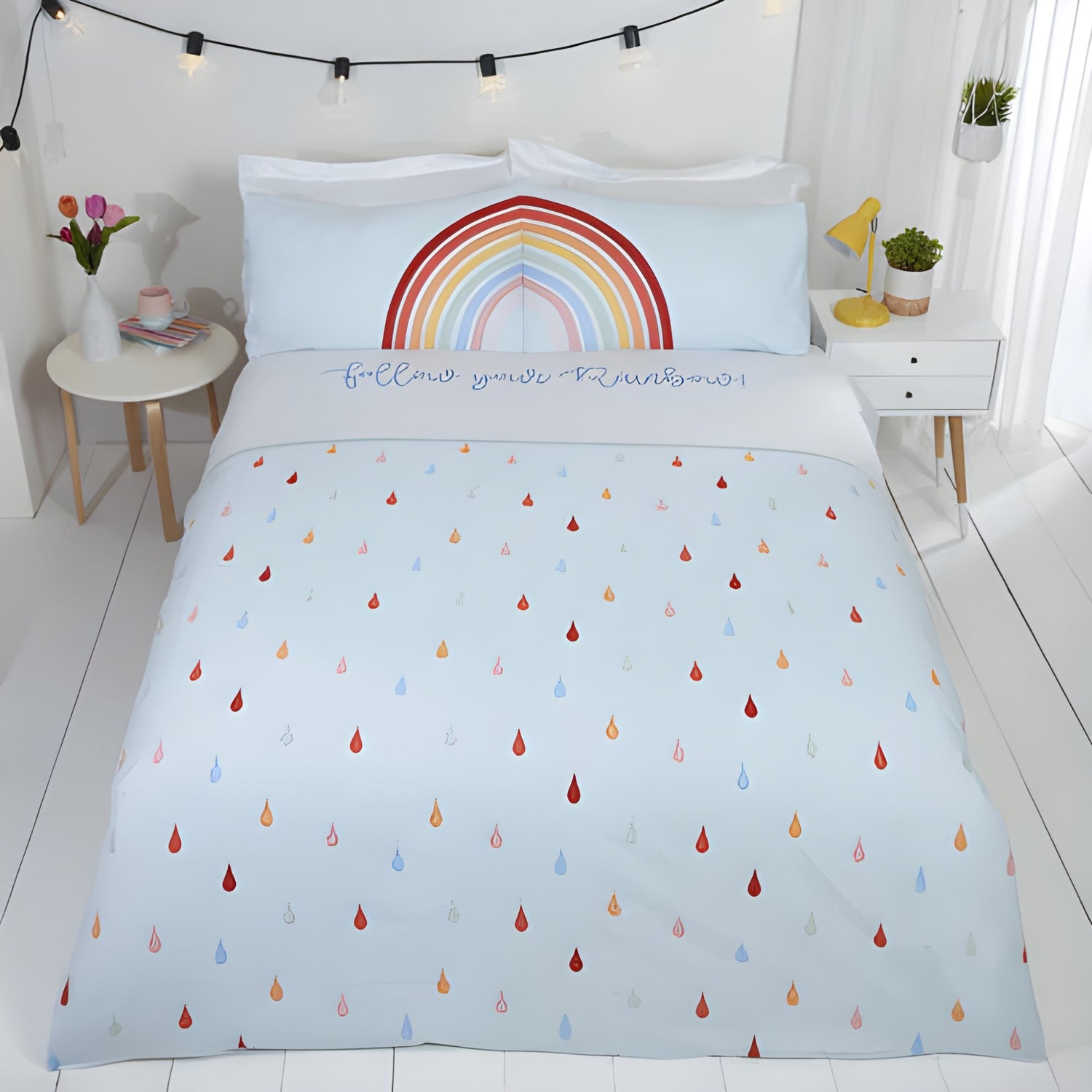 Follow Your Rainbow Duvet Cover