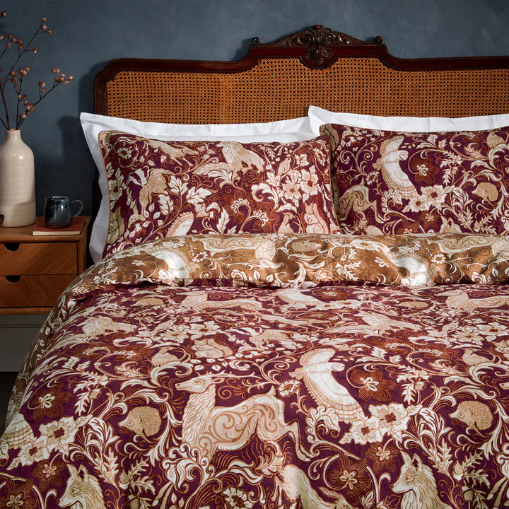 Paoletti Harewood Luxury 200 Thread Cotton Duvet Covet Set