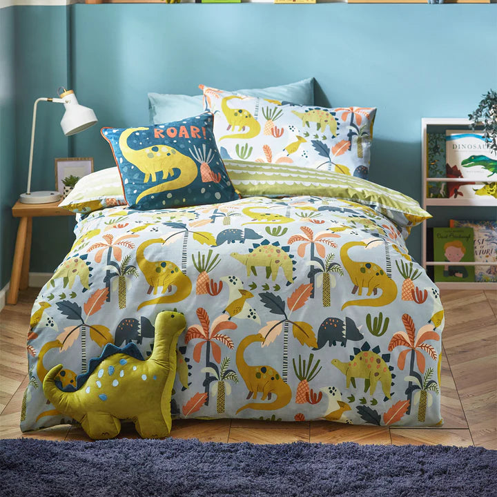 Little Dinos Childrens Duvet Cover Set