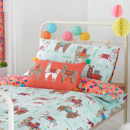 Llamarama Childrens Duvet Cover Set