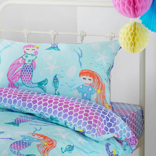 Mermaid Premium Childrens Duvet Cover Set