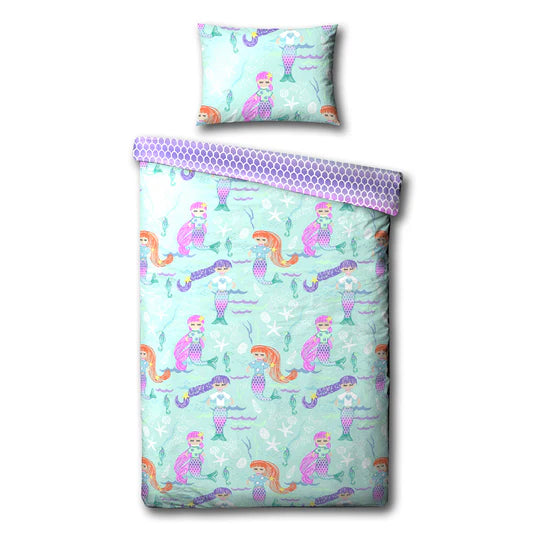 Mermaid Premium Childrens Duvet Cover Set