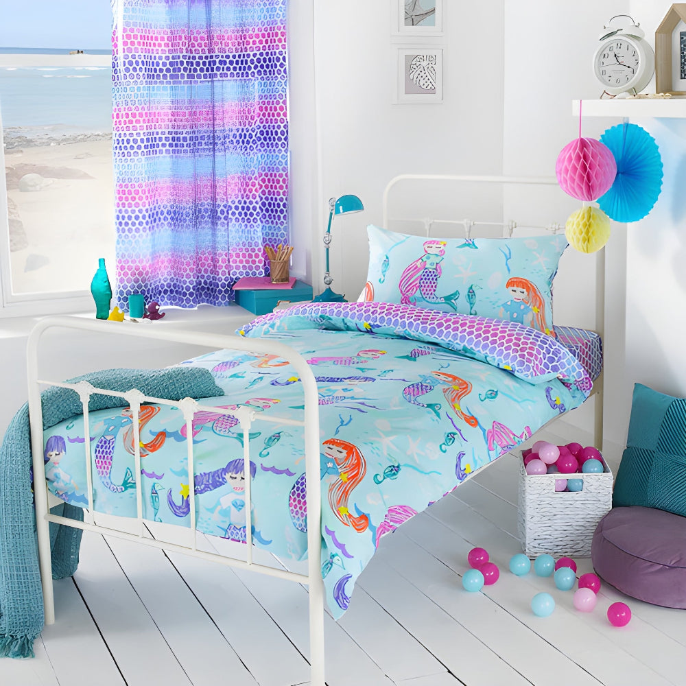 Mermaid Childs Duvet Cover Set