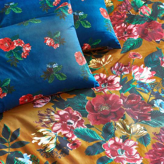 Nadya Floral Reversible Duvet Set