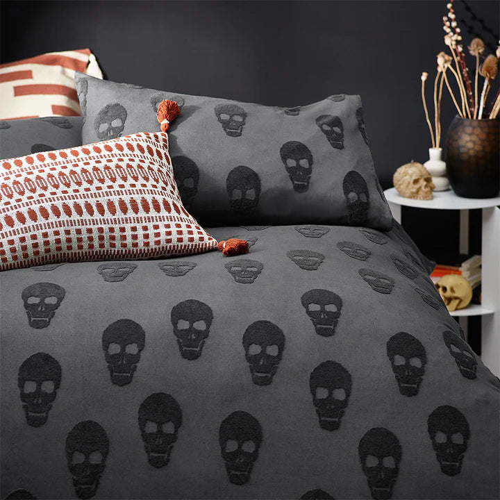 Skulls 100% cotton duvet cover set