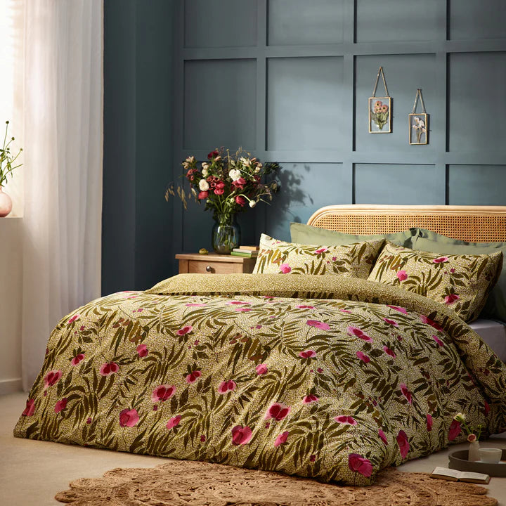 House of Bloom Poppy Duvet Cover Set