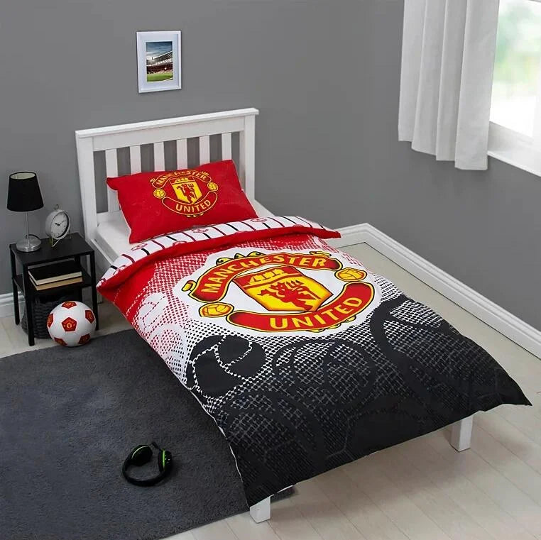 Official Man United Reversible Duvet Cover Set