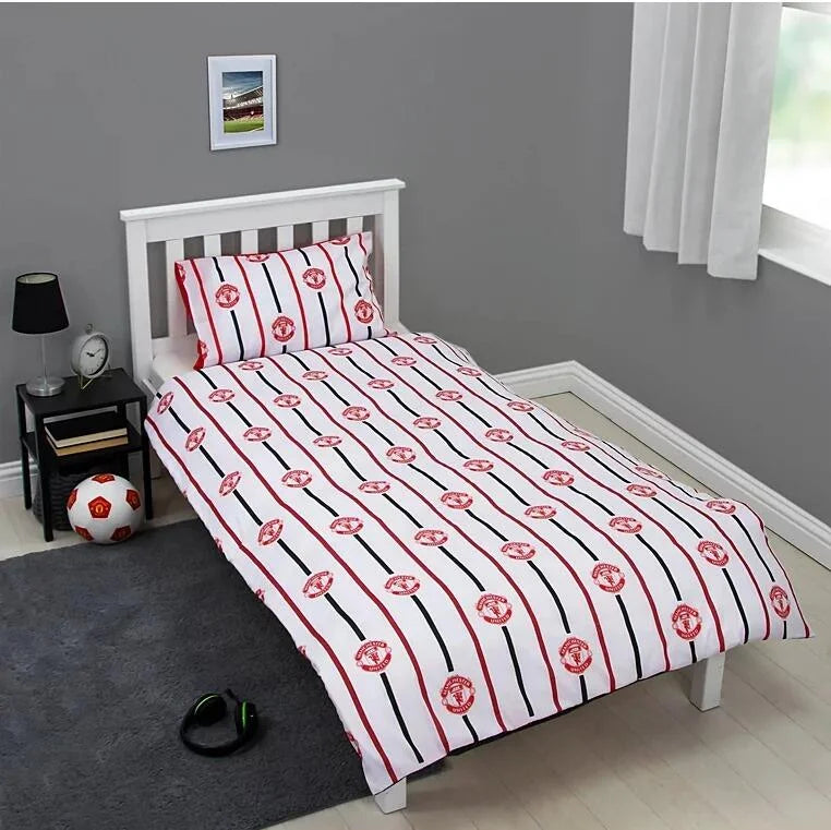 Official Man United Reversible Duvet Cover Set