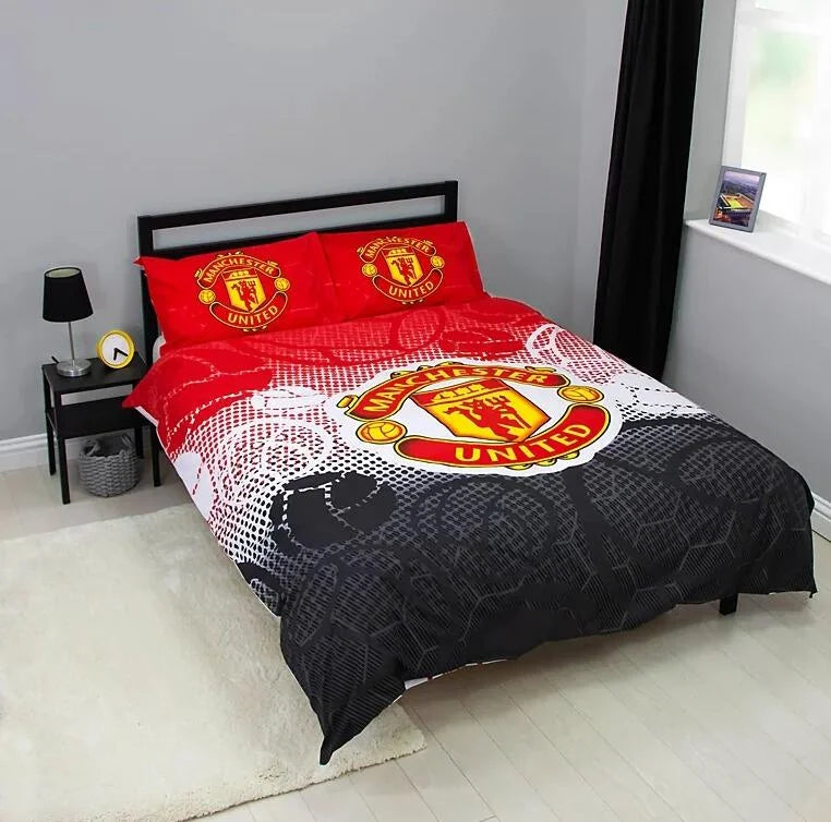 Official Man United Reversible Duvet Cover Set