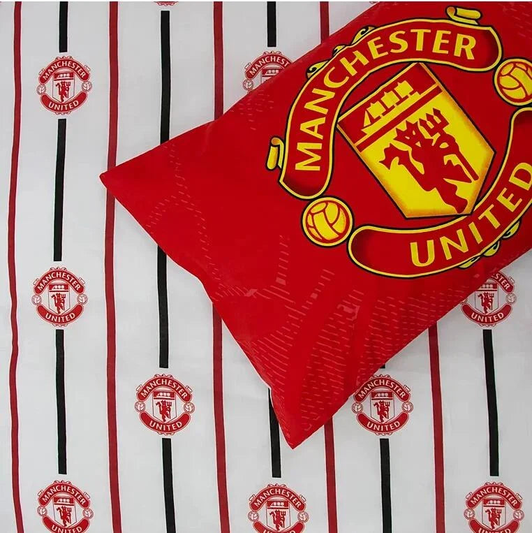 Official Man United Reversible Duvet Cover Set