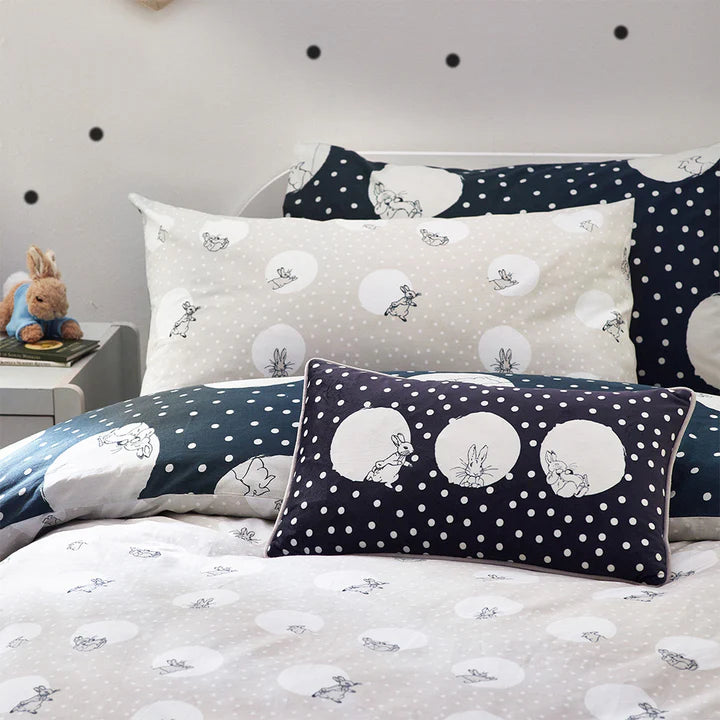 Spot Me Peter Rabbit™ Duvet Cover Set Charcoal