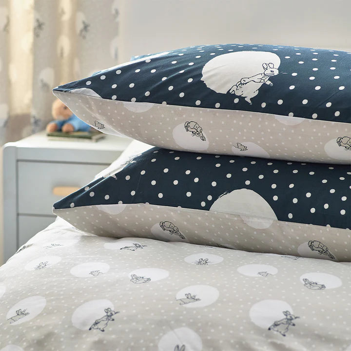 Spot Me Peter Rabbit™ Duvet Cover Set Charcoal