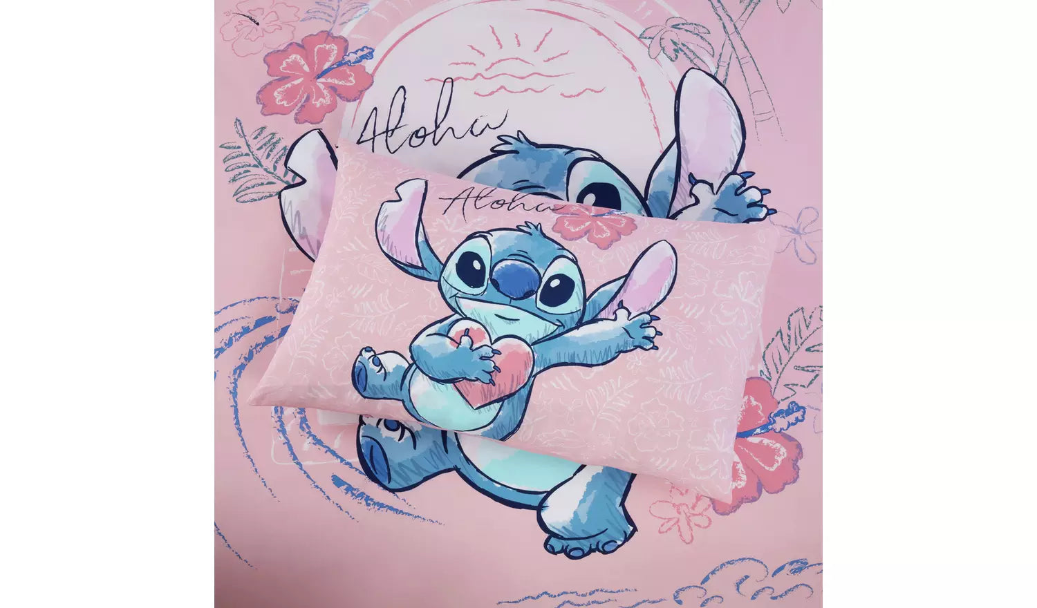 Disney Stitch Aloha Duvet Cover Set