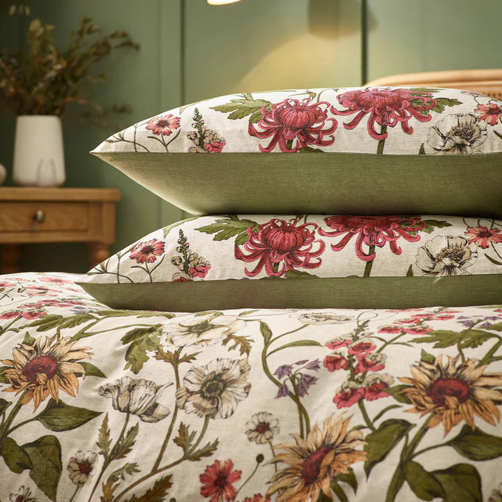 Wallflower Botanical Duvet Cover Set