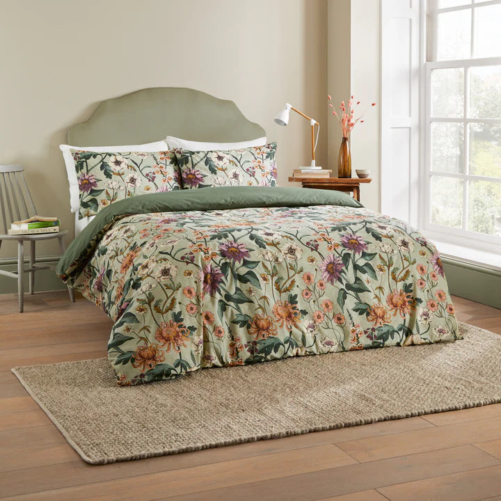 Wallflower Botanical Duvet Cover Set