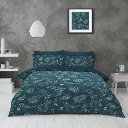 Winter Leaf Supersoft Duvet Cover Set