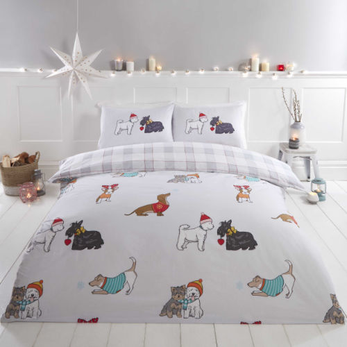 Winter Tails Christmas Duvet Cover Set